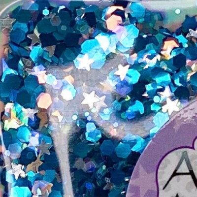 ABA Chunky Dry Glitter Blend - Midnight Blue