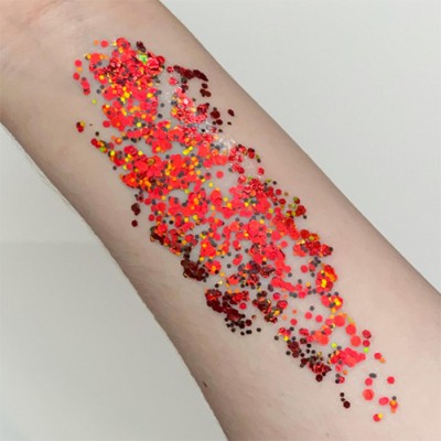 ABA Chunky Dry Glitter Blend - Drop Dead Red