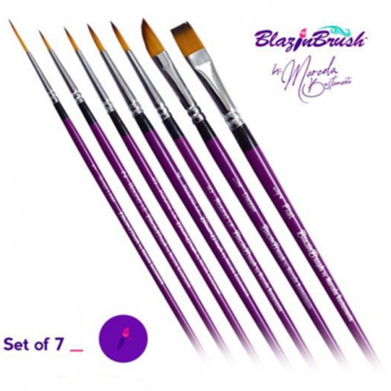Blazin Brush by Marcela - Ens. Flat LE