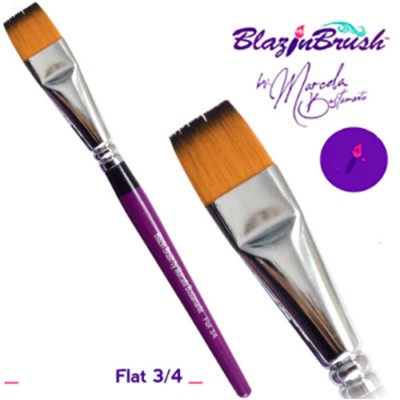 Blazin Brush by Marcela - Flat 3/4	