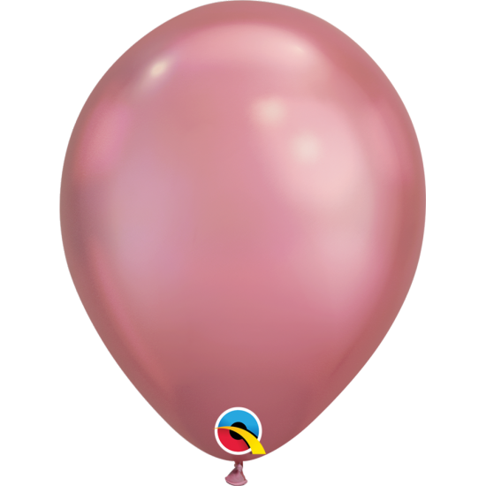 Ballon Chrome Mauve 7 ''