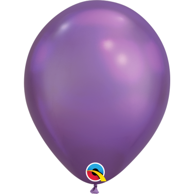 Ballon Chrome Purple 7 ''