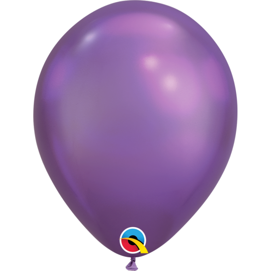Ballon Chrome Purple 7 ''