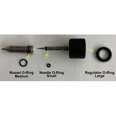 O-Ring - Moyen - EBA Aérographe ZeroG II - 
