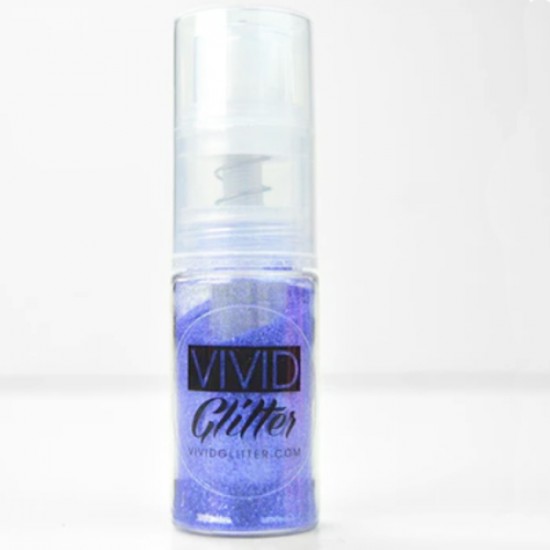 Pompe Spray à Brume de Paillettes Fines - Jazz Violet