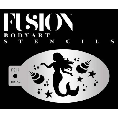 Fusion Stencil - Underwater Mermaid - FS13