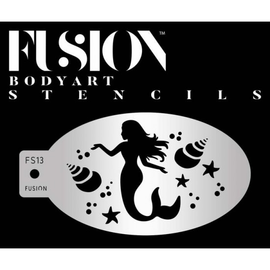 Fusion Stencil - Underwater Mermaid - FS13