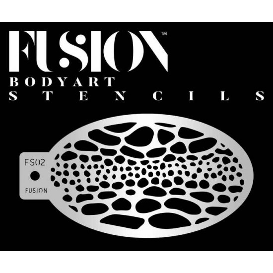 Fusion Stencil - Spot Animal Print - FS02
