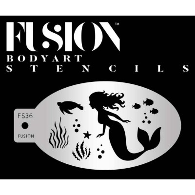 Fusion Stencil - Mermaid Underwater Adventure -...