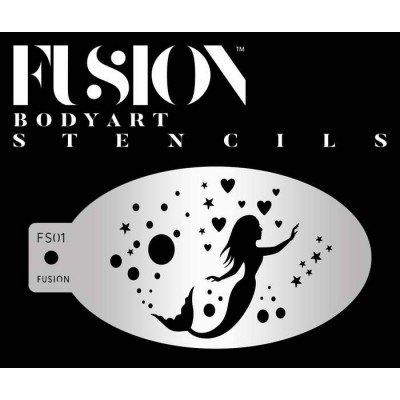 Fusion Stencil - Mermaid Story - FS01