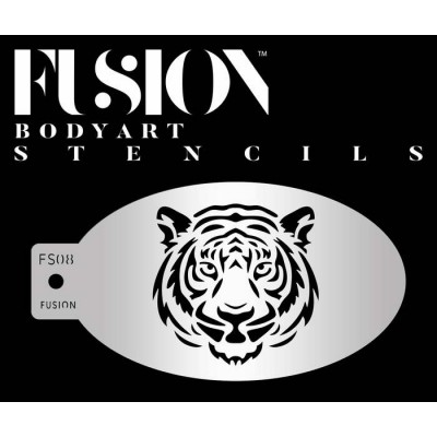 Fusion Stencil - Majestic Tiger Face Paint - FS08