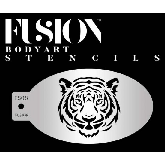 Fusion Stencil - Majestic Tiger Face Paint - FS08
