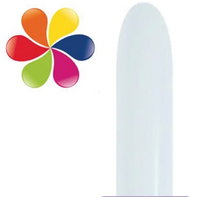 160 Ballon Sempertex - Fashion Torsion - Blanc