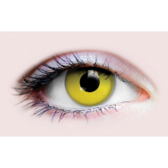 Lentilles de verre de contact - 799 - Yellow Colored contact Lenses