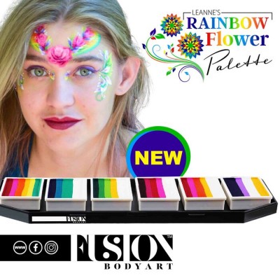 Fusion - Leanne's Collection Rainbow Flower
