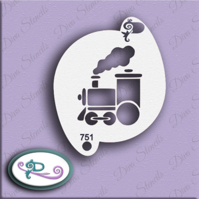 DIVA Stencils - 751 Choo Choo - PigmentM