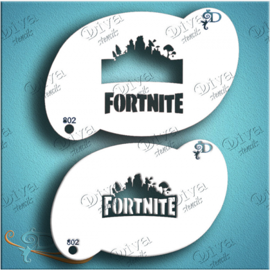 DIVA STENCILS - 802 Fornite Master - PigmentM
