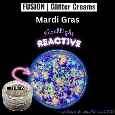 Fusion Glitter Cream Mardi Gras 