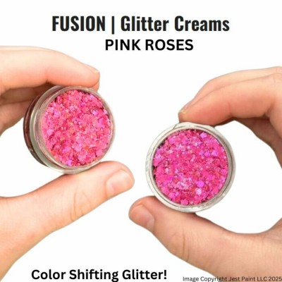 Fusion Glitter Cream Pink Roses