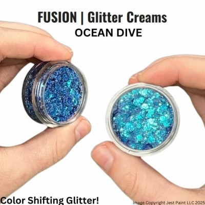 Fusion Glitter Cream Ocean Dive