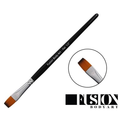 Pinceaux Fusion Body Art Professionnel - Plat 1/2