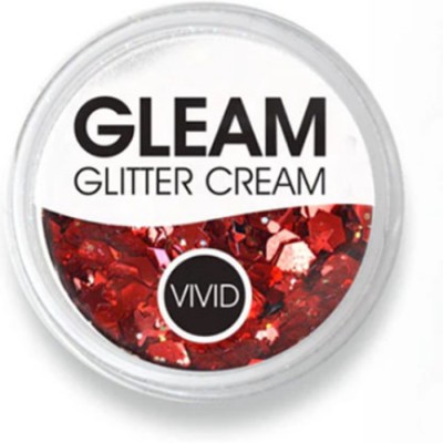 Vivid Glitter Cream - Gleam Cardinal (30 g)