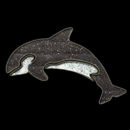 Sparkle Tattoo - Orque Orca - Glitter Stencil - (5pc pack)
