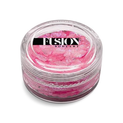 Fusion Glitter Cream Pink Butterflies