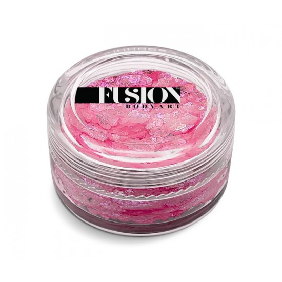 Fusion Glitter Cream Pink Butterflies