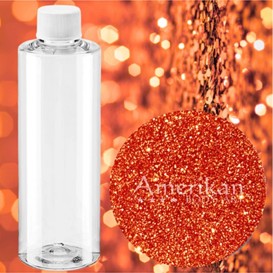 Brilliant Tangerine Glitter - Amerikan Body Art ( 4oz )