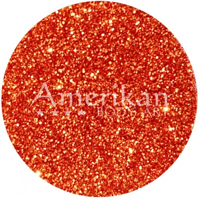 Brilliant Tangerine Glitter - Amerikan Body Art ( 4oz )