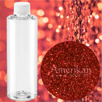 Brilliant Red Glitter - Amerikan Body Art ( 4oz )