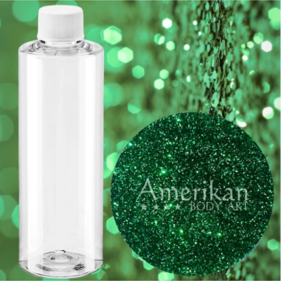 Brilliant Green Glitter - Amerikan Body Art ( 4oz )
