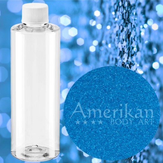 Brilliant Bahama Blue Glitter - Amerikan Body Art ( 4oz )