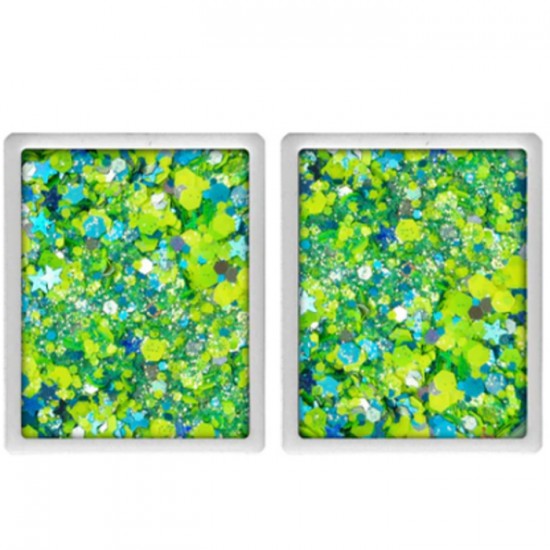 Vivid Glitter - REFILLS for Glitter Cream Palette - Breeze