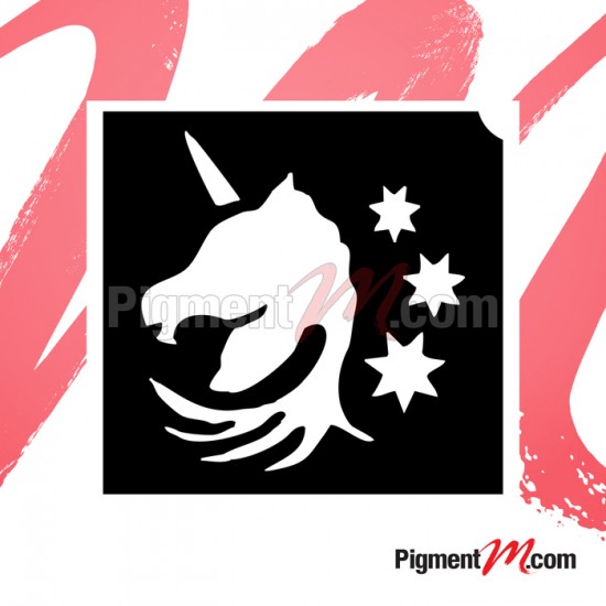 Stencil - Licorne