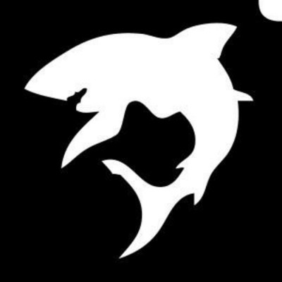 Stencil - Requin Courbé