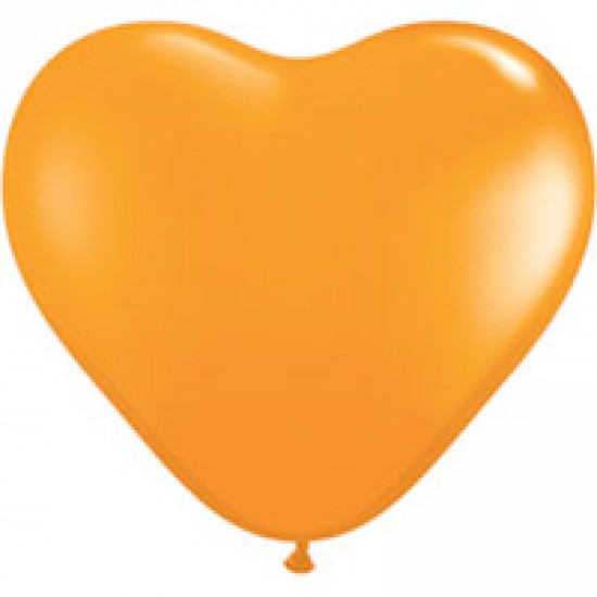 Coeur 6" GEO - Orange 