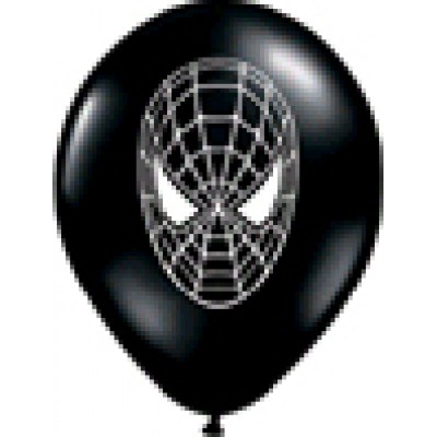5 ''  Ballon Spider Man Noir
