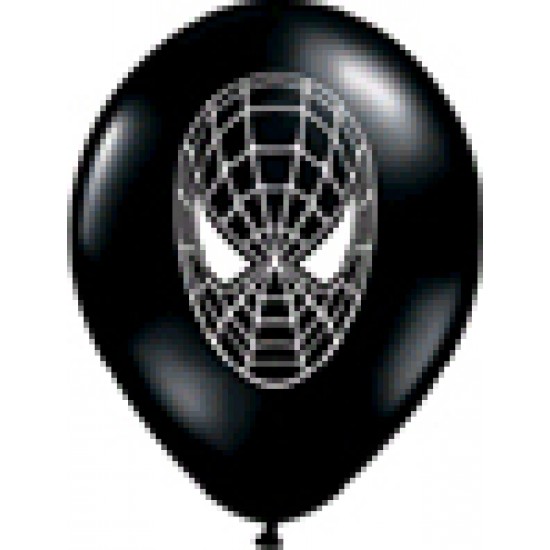 5 ''  Ballon Spider Man Noir