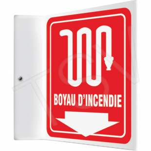 Enseigne Projection(MC) « Boyau d'incendie », 8