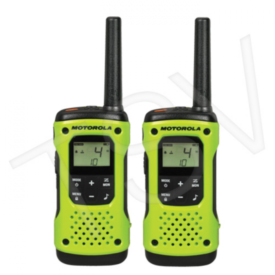 Radios bidirectionnelles T600 H2OTalkabout(MD), Bande UHF/GMRS/FRS, 22 canaux, Portée 56 km