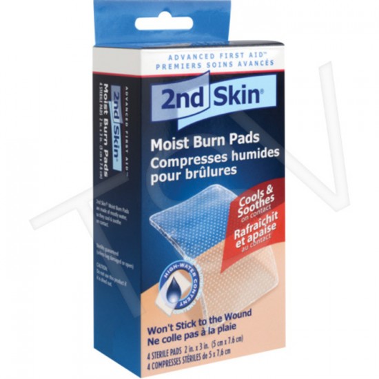 Compresses humides pour brûlures 2nd Skin(MD), 2" x 3", Classe 2