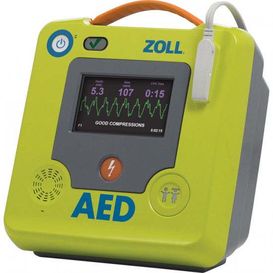 Défibrillateur AED 3MC BLS pour secouristes professionnels, Semi-automatique, Anglais ou Français, Classe 4 