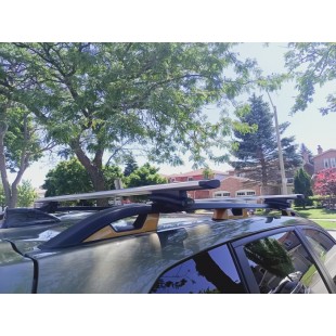 Barres de toit en aluminium pour Subaru Forester...