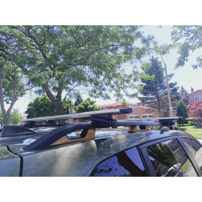 Barres de toit en aluminium pour Subaru Forester...
