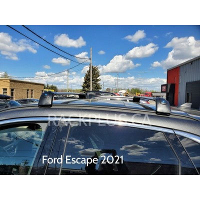 Barres transversales de toit pour le nouveau Ford Escape 2020-23. Qualité garantie