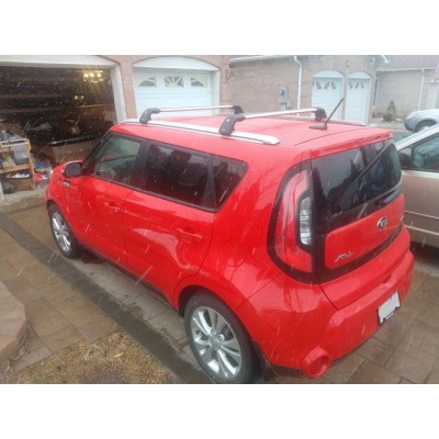 Barres transversales de toit neuves pour Kia Soul 2015-20. Prix imbattable.