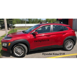 Barres de toit pour le nouveau Hyundai Kona...