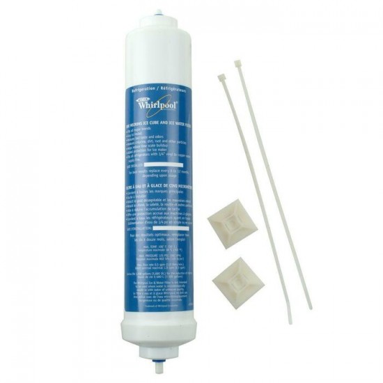 Whirlpool In-line refrigerator Ice & Water Filter...